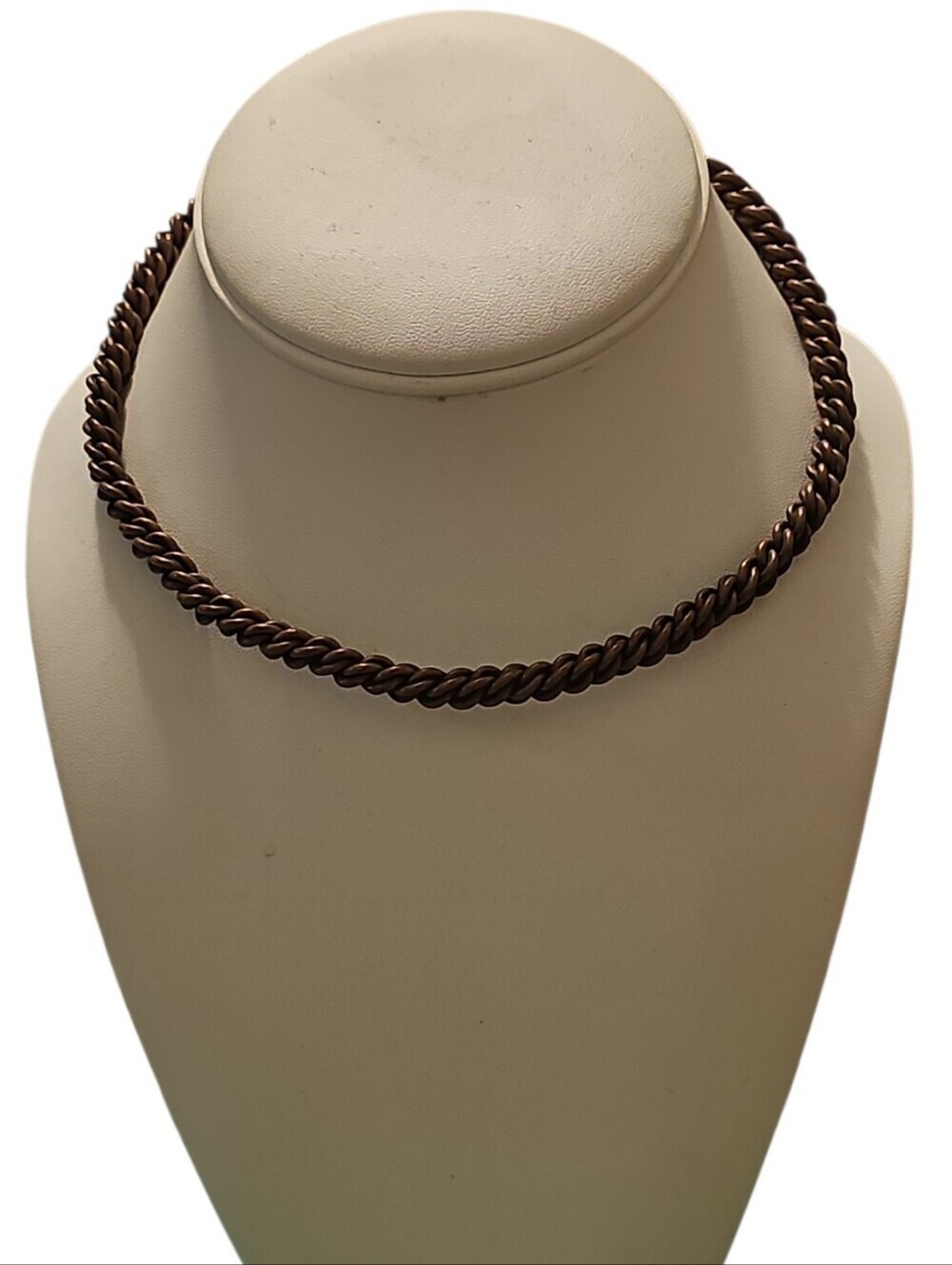 Handmade Tensor Twisted Solid Copperwire Open Choker Necklace